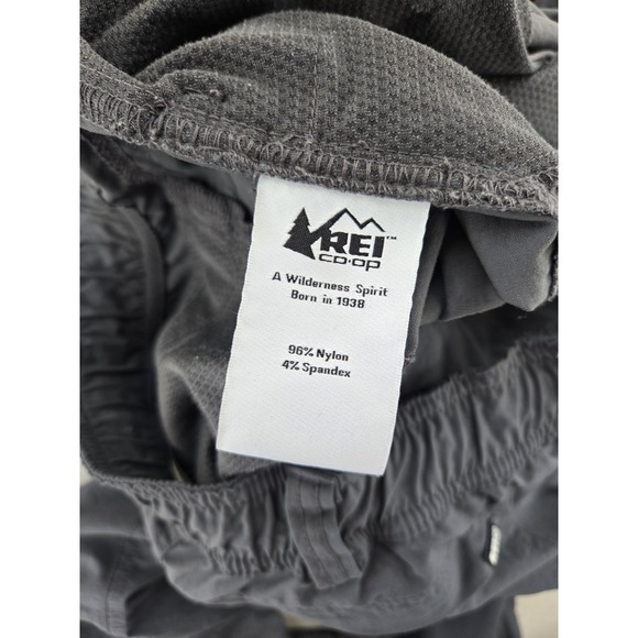 REI Co-Op Sahara Convertible Pants Womens 10 Gray Zip Off Cargo Hiking Outdoor - Picture 8 of 15